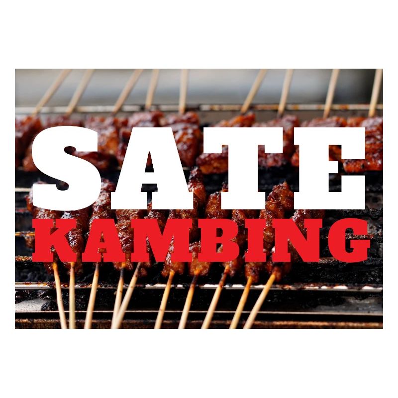 Imprimé INDONET Satay Kambing