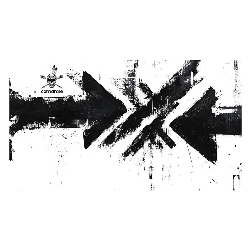 Grunge Arrows in Black