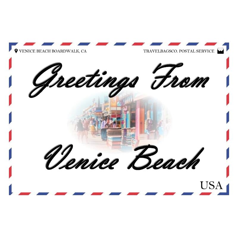 Carte postale souvenir de Venice Beach
