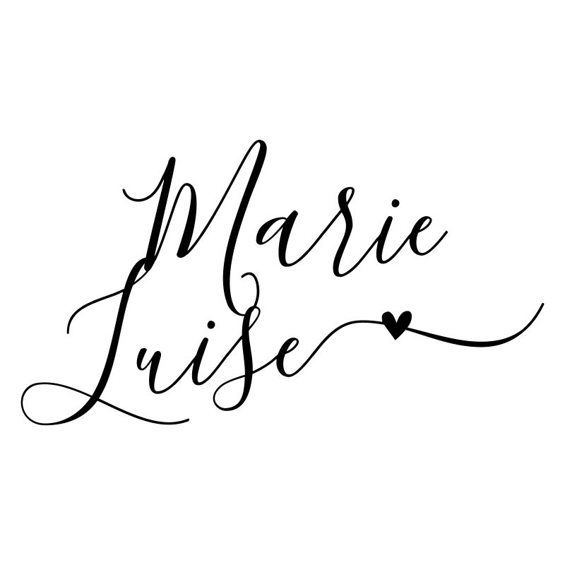 Marie-Luise Last name First name Decorative