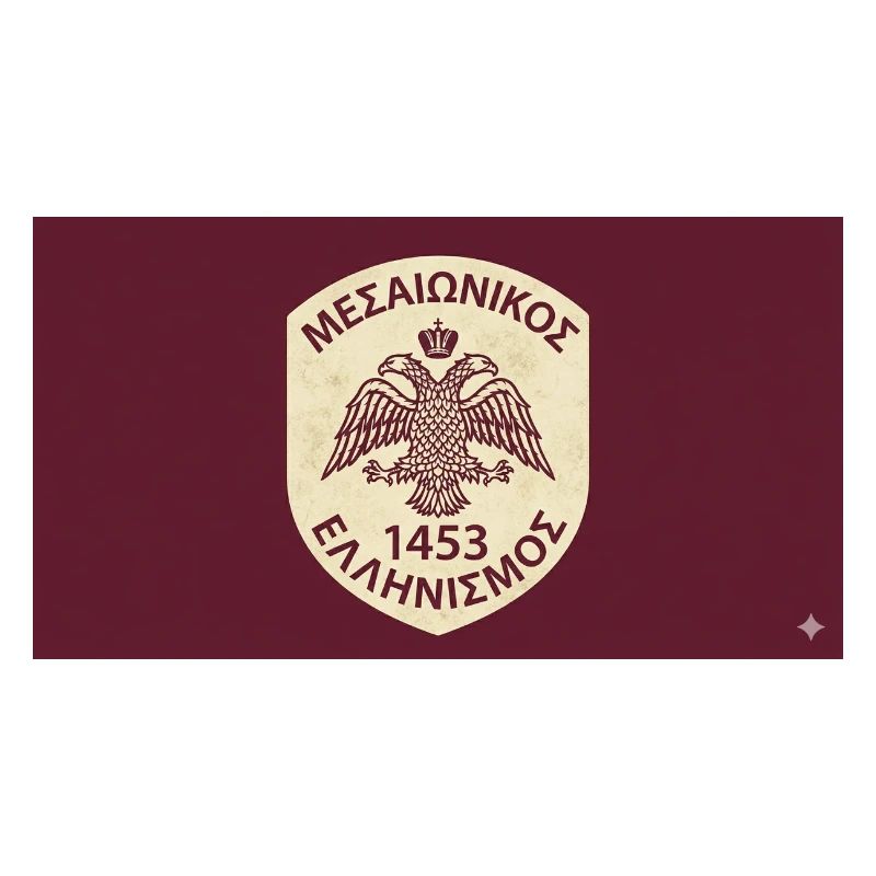 Byzantine Eagle 1453 Emblem