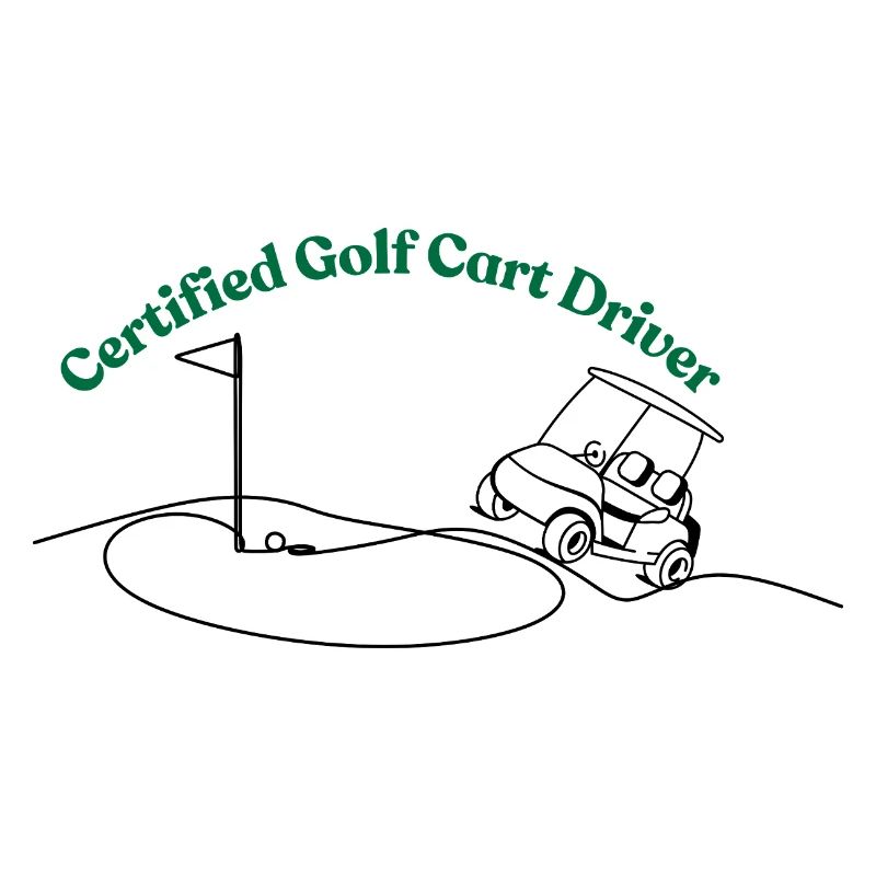 Certified golf cart driver