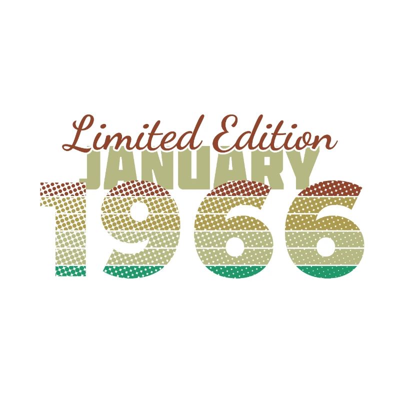 60e anniversaire Édition Limitée (SCR) 01/1966