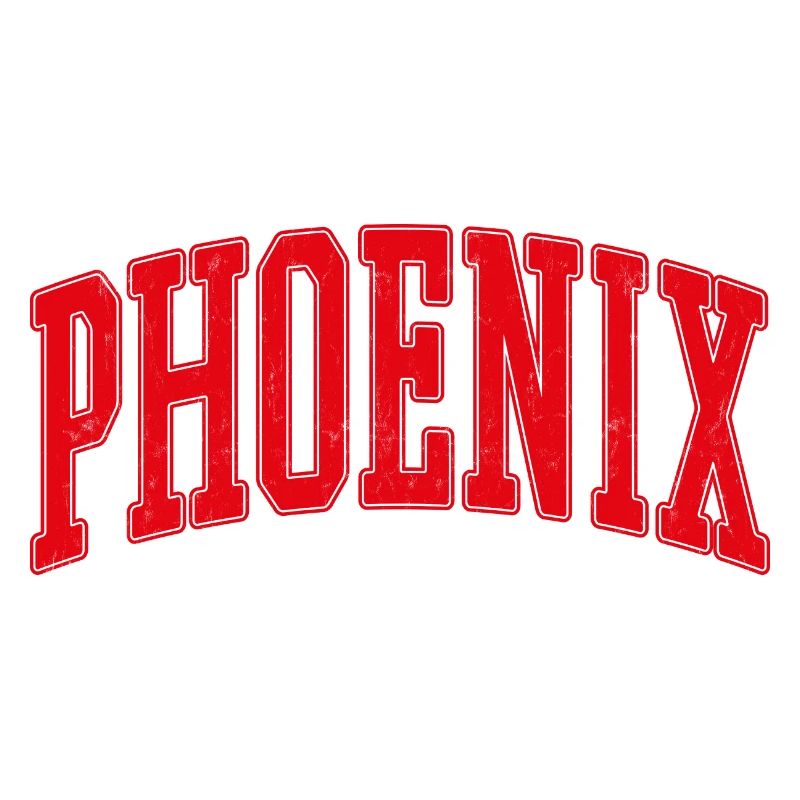 Phoenix Bogen-Schriftzug