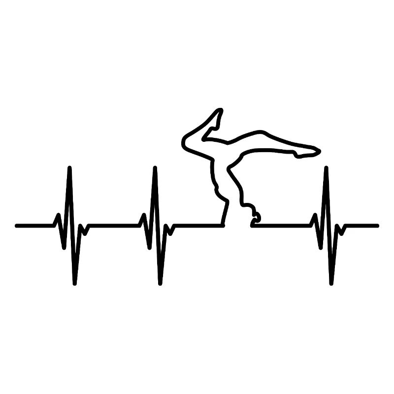Yoga Pose Pulse Line