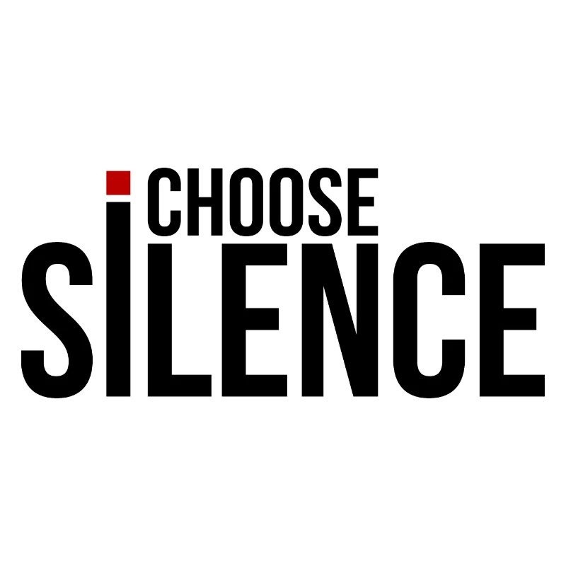 Je choisis le silence