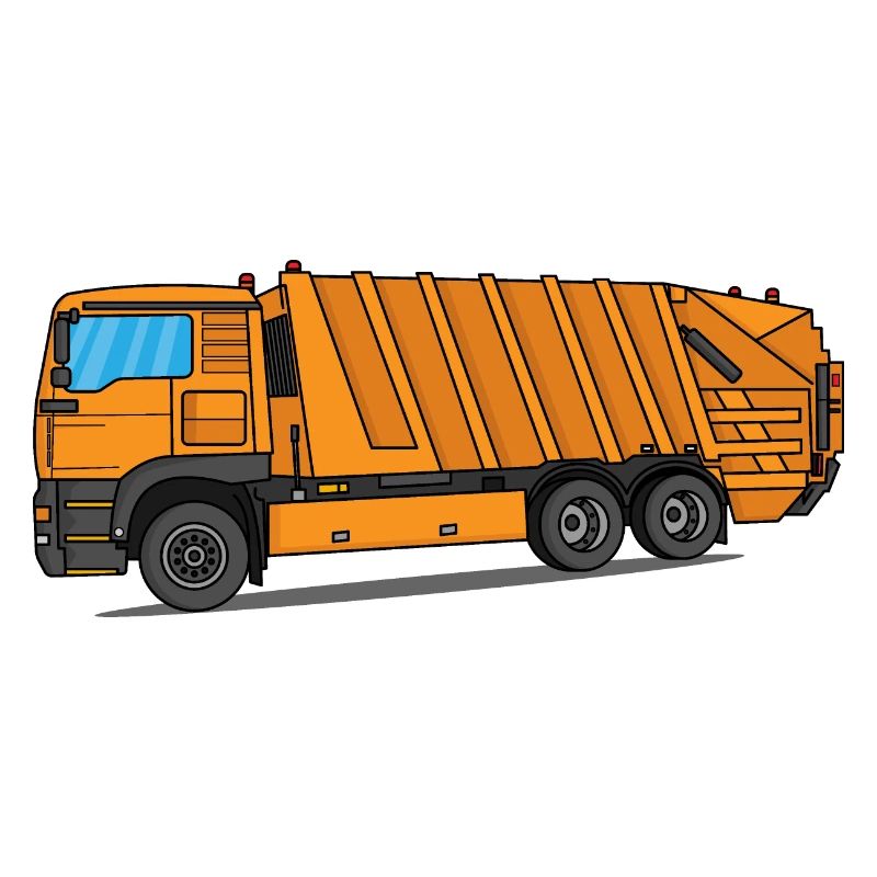 Müllauto Müllwagen Berufe Müllmann Müllabfuhr