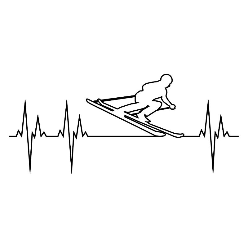 Alpine Skiing Grand Slalom Electrocardiogram ECG Ski