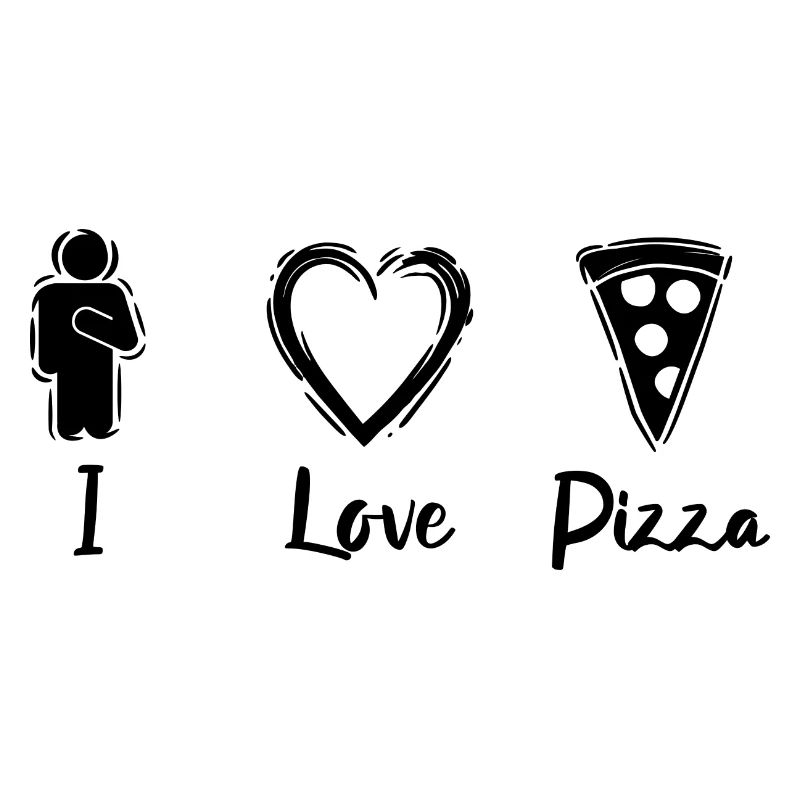Ich mag Pizza