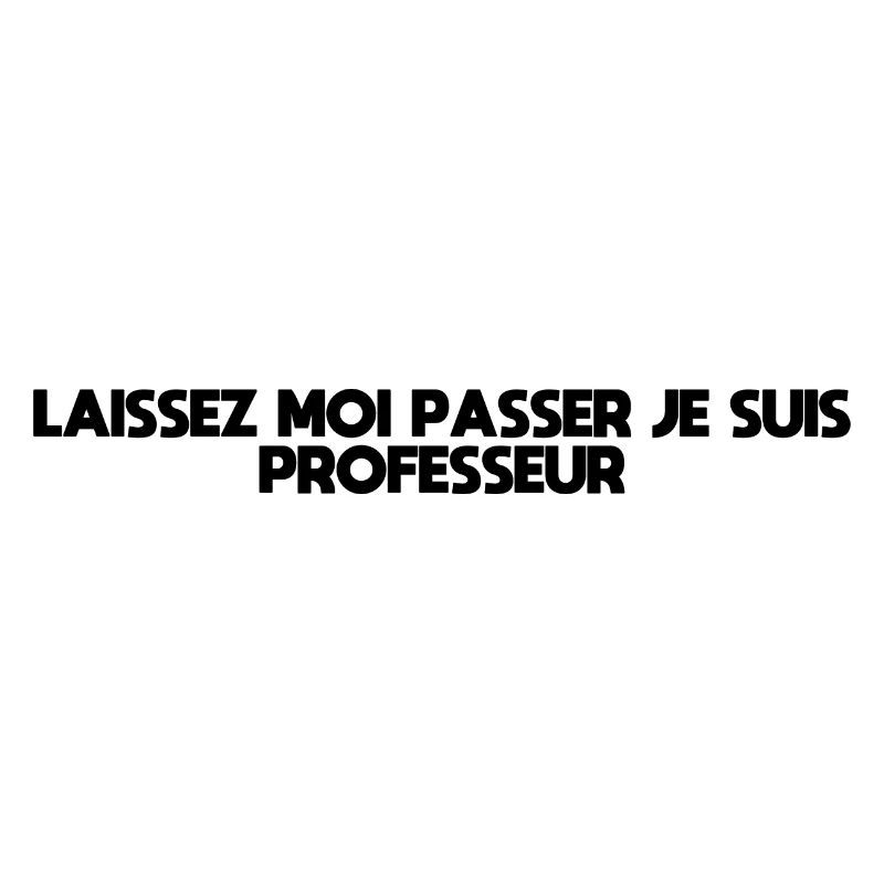 Lass mich passieren, ich bin ein Lehrer