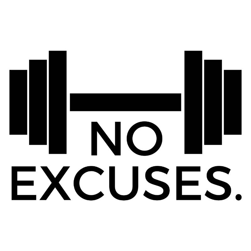 No Excuses - Design with Dumbbell
