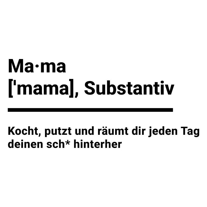 Geschenk Elternzeit Mutter Mütter Mama schlicht 