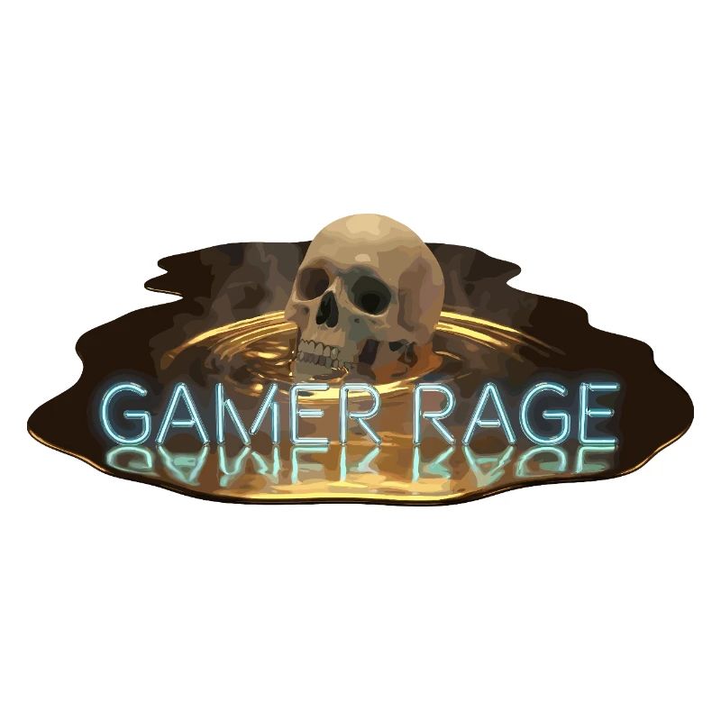 Gamer Rage Skull