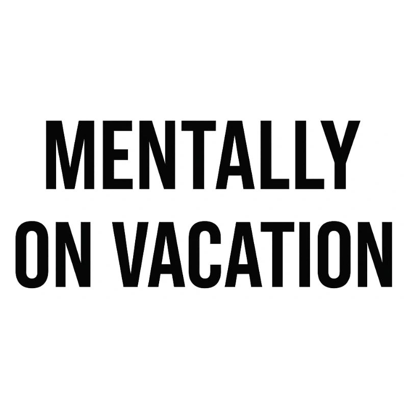 Mental am Strand