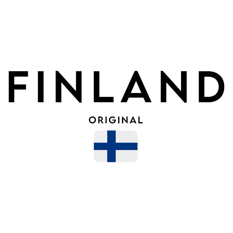 Finnish pride, minimalist sleek design