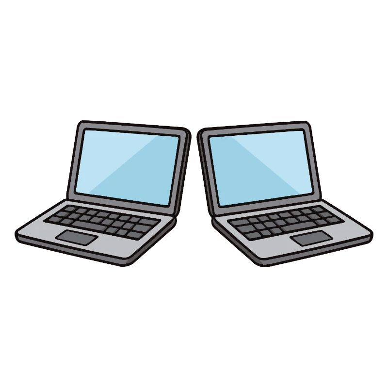 Double Laptops Collaboration