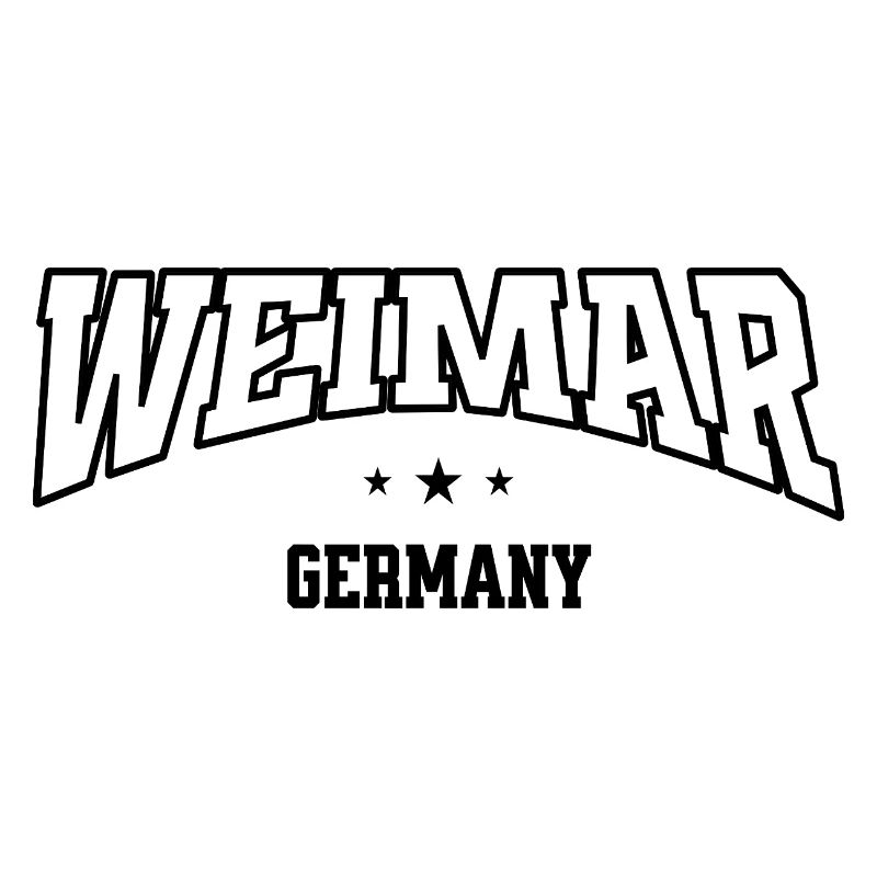 Style Lettres de Weimar Style Rétro