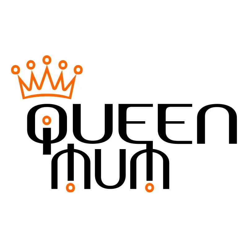 QUEEN MUM with crown