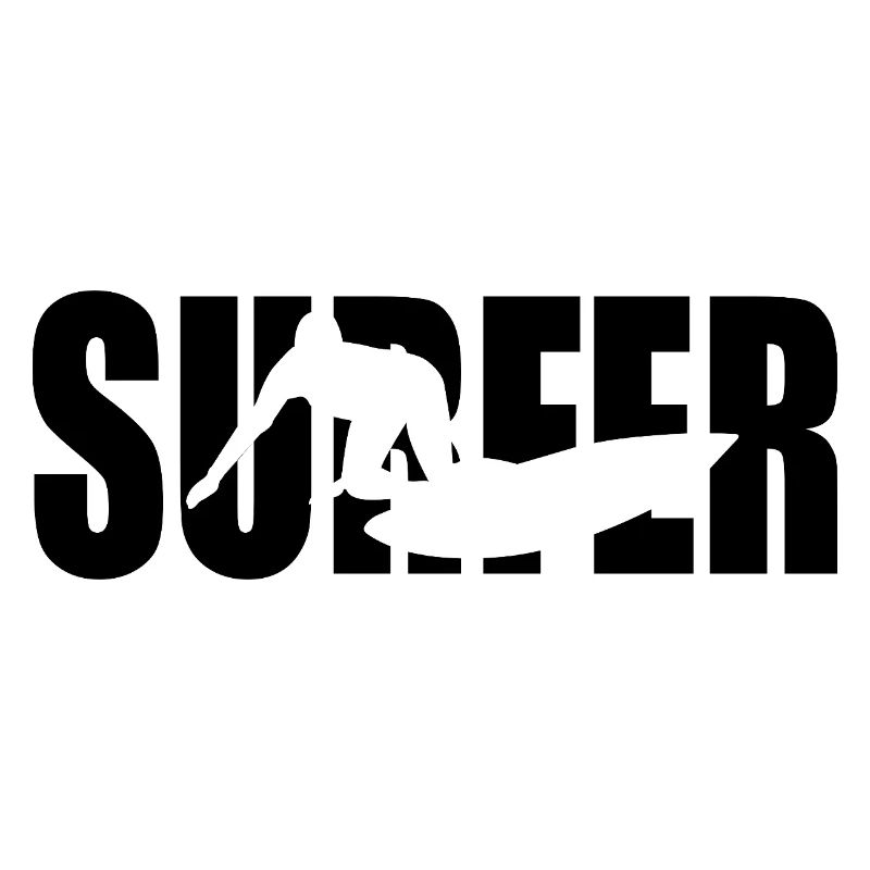 Classic Surfer Design – Waves & Freedom