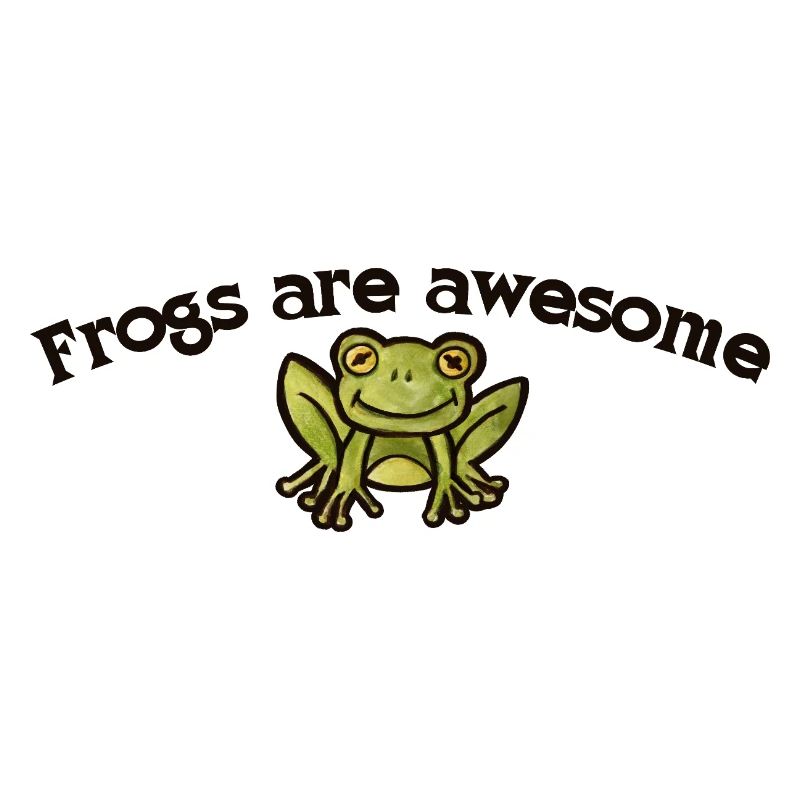 Les grenouilles sont super graphiques