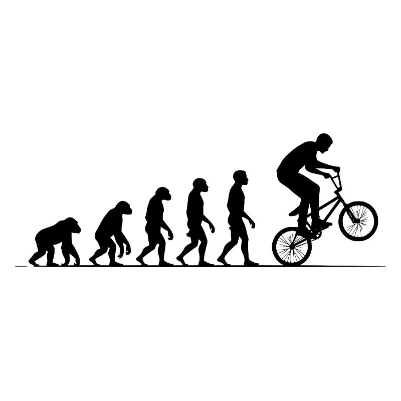Autocollant de maillot BMX Evolution pour BMX Rider