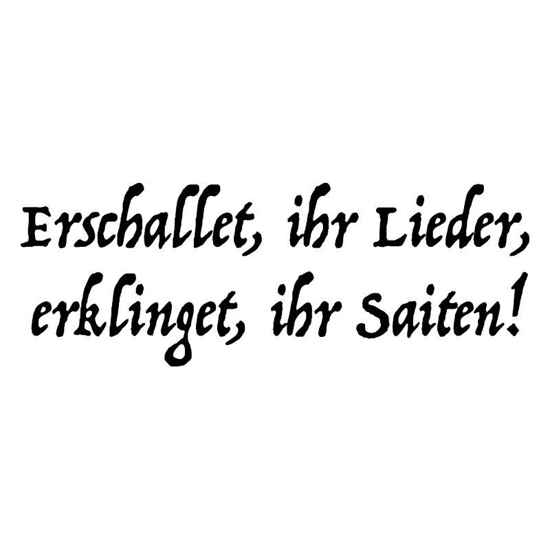 Erschallet, ihr Lieder - Bach-Kantate BWV 172