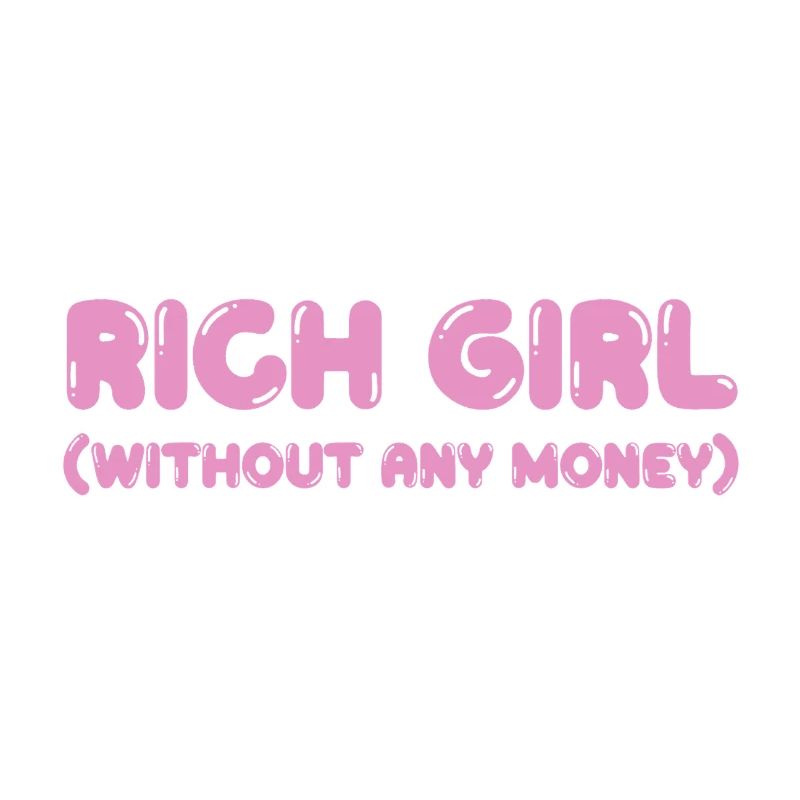 Fille riche – sans argent, mais avec style