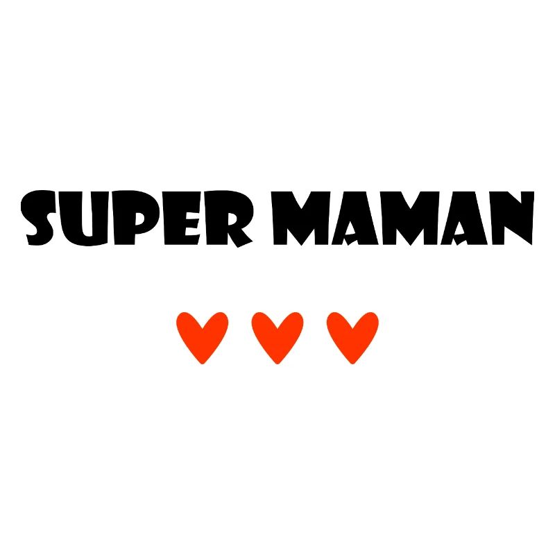 SUPER-MAMA. MUTTERTAG. FROHEN MUTTERTAG