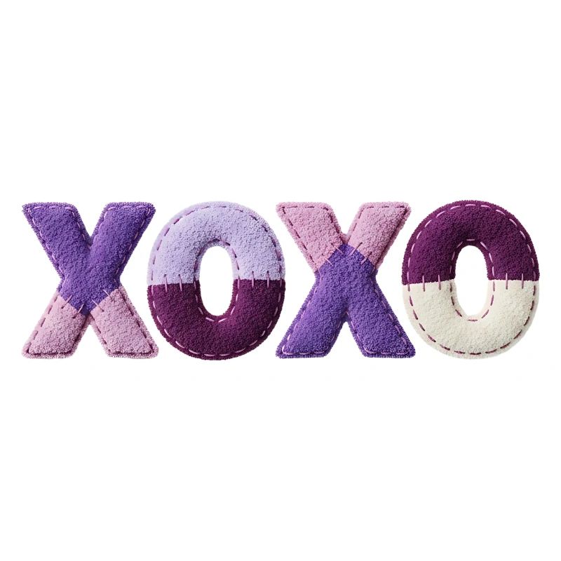 XOXO Patchwork Love Style Vintage Mignon