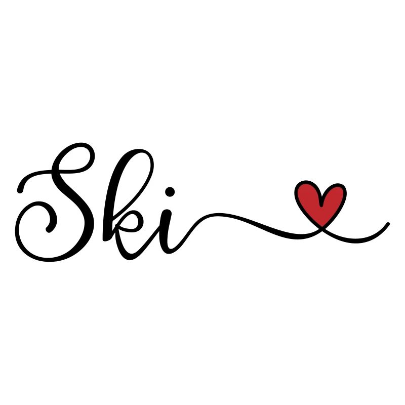 Ski mitHerz