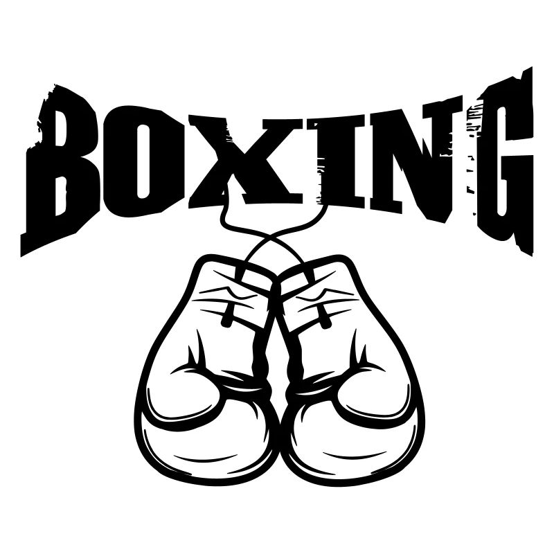 Boxe - Motif de boxe pour le Druc individuel