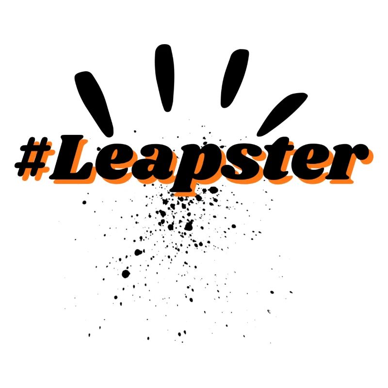 Hash tag Slogan Leapster