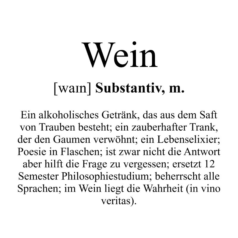 Wein Definition Dictionary