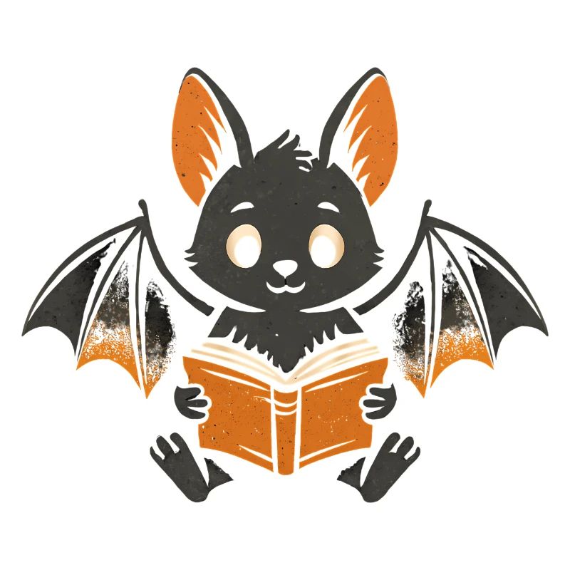 Plaisir de lecture de vampire mignon pour les enfants