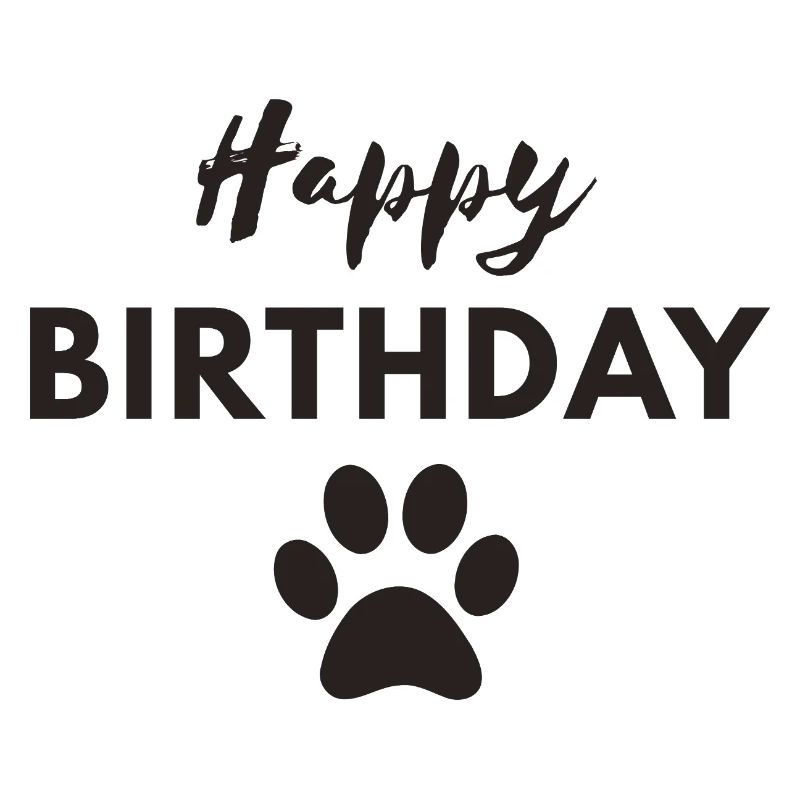 Joyeux anniversaire chien