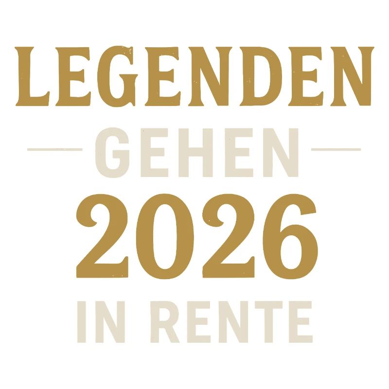 Legends 2026, retire