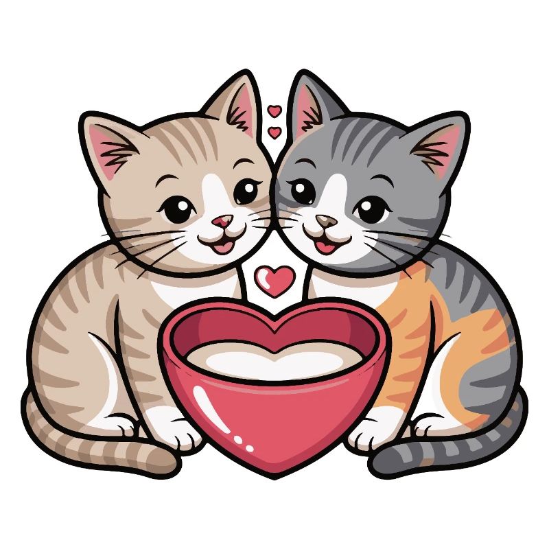 Unité de cœur de chat