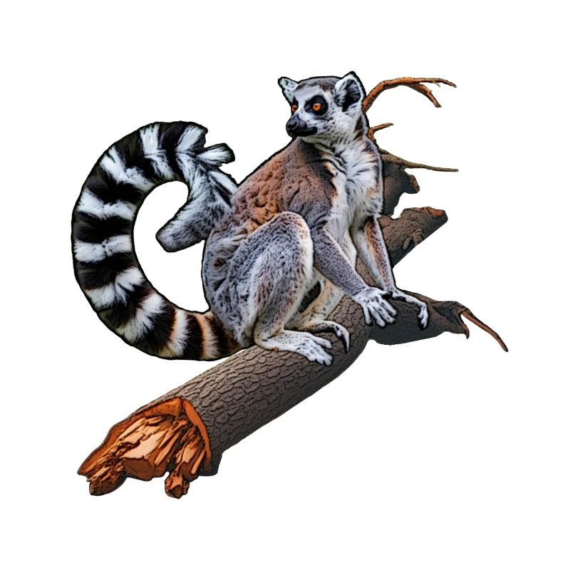Ring-tailed lemurs