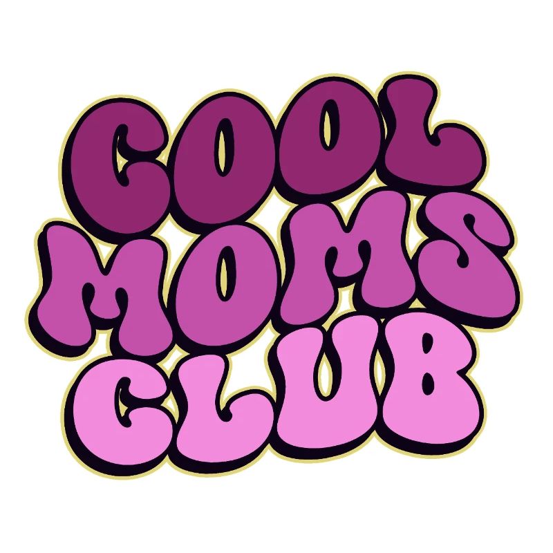 Cool Moms Club - Muttertag Mama Geschenk