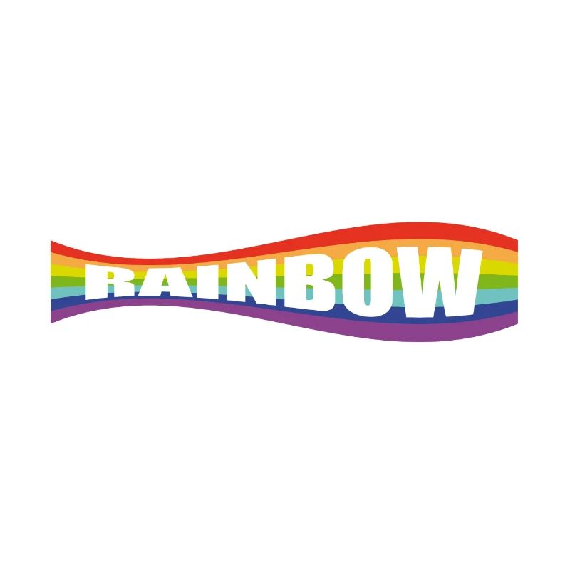 Variation du drapeau arc-en-ciel