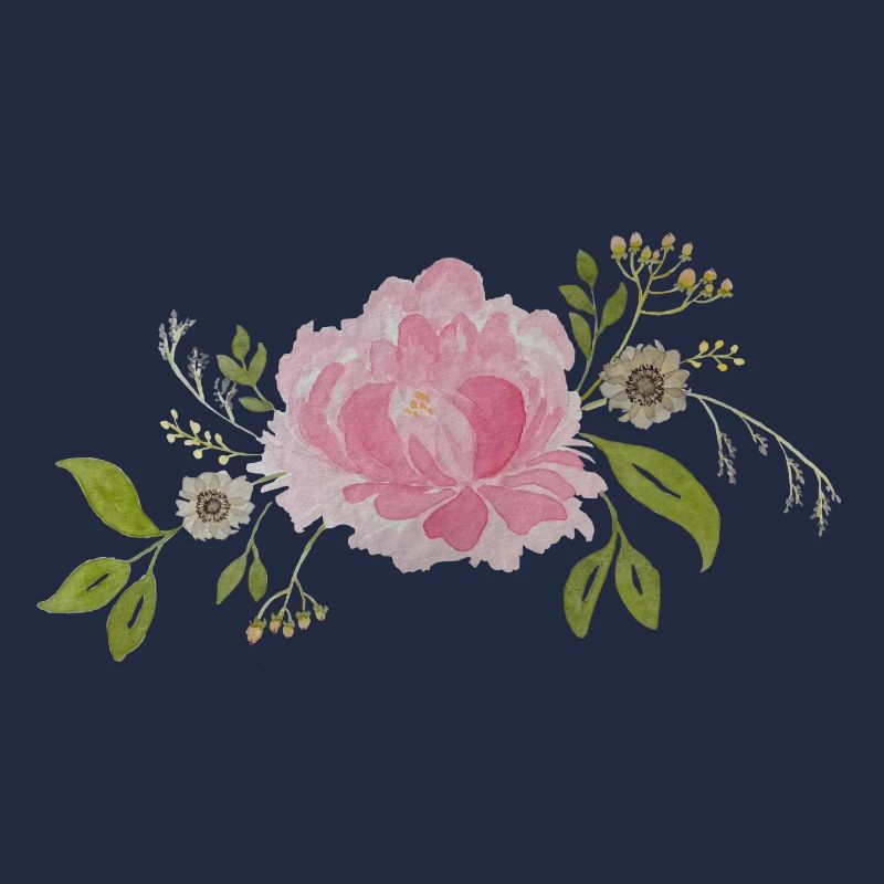 composition florale horizontale