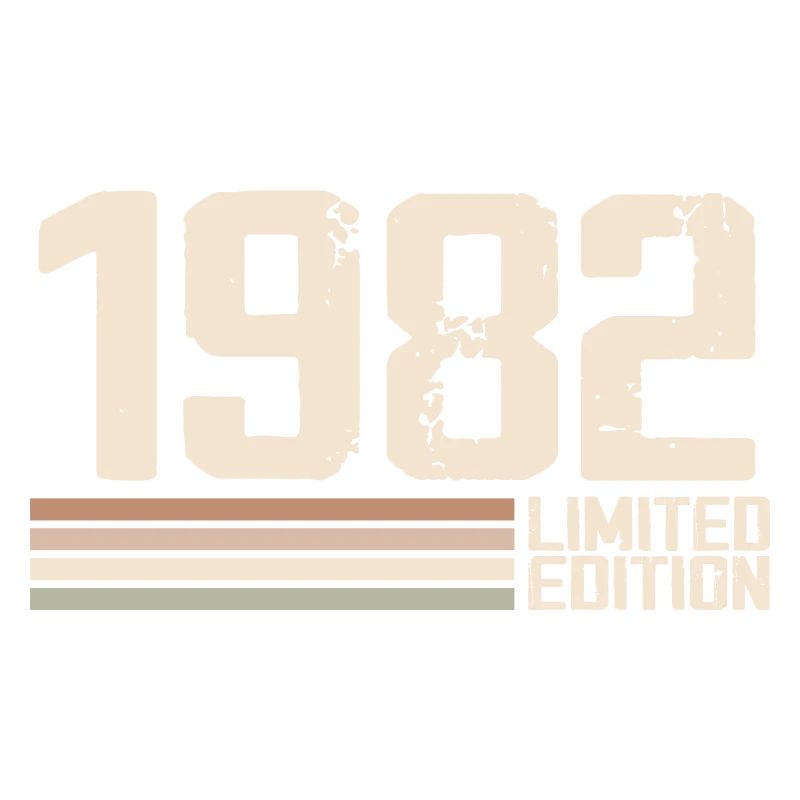 1982 Millésime 1982 Anniversaire 1982 Rétro 1982