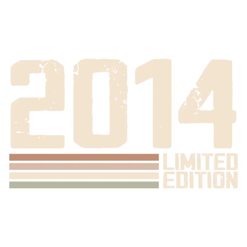 2014 Millésime 2014 Anniversaire 2014 Rétro 2014