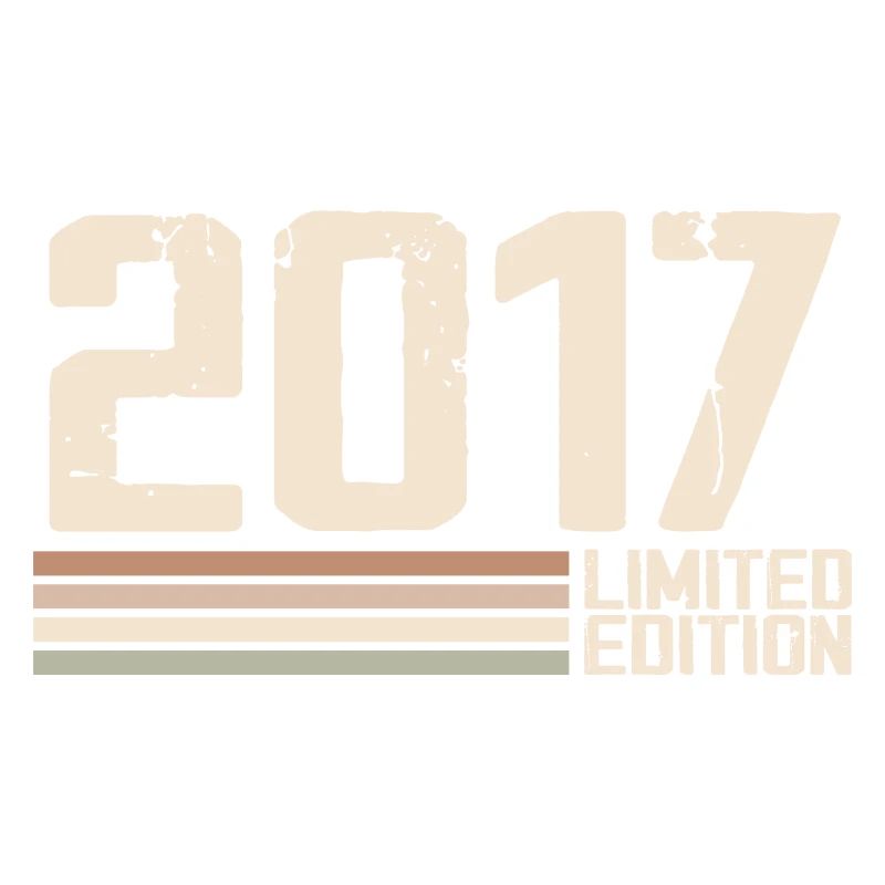 2017 Millésime 2017 Anniversaire 2017 Rétro 2017
