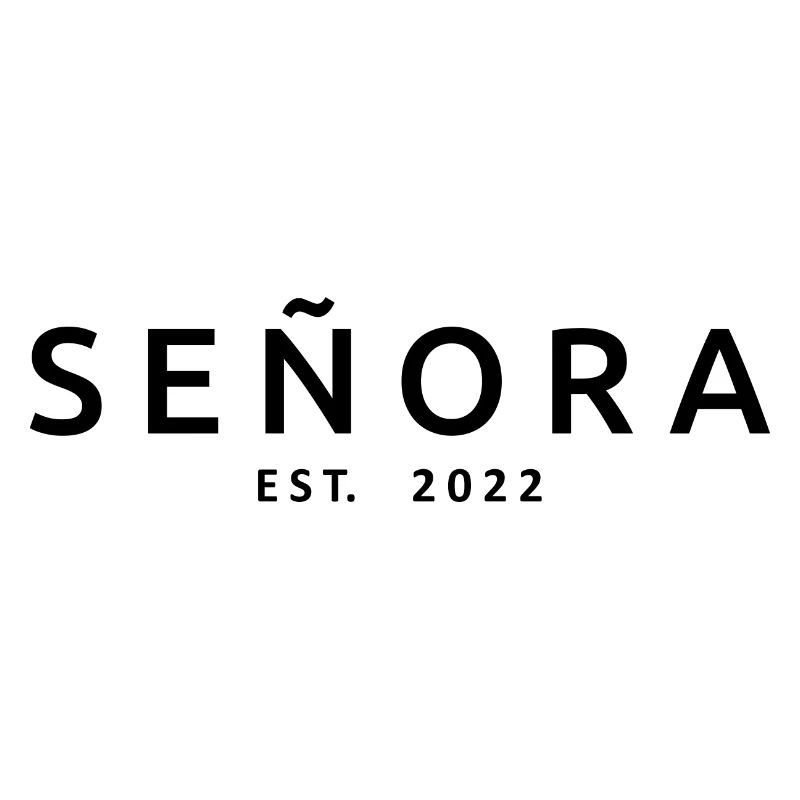 Señora Est. 2022 Mariage avec douche nuptiale