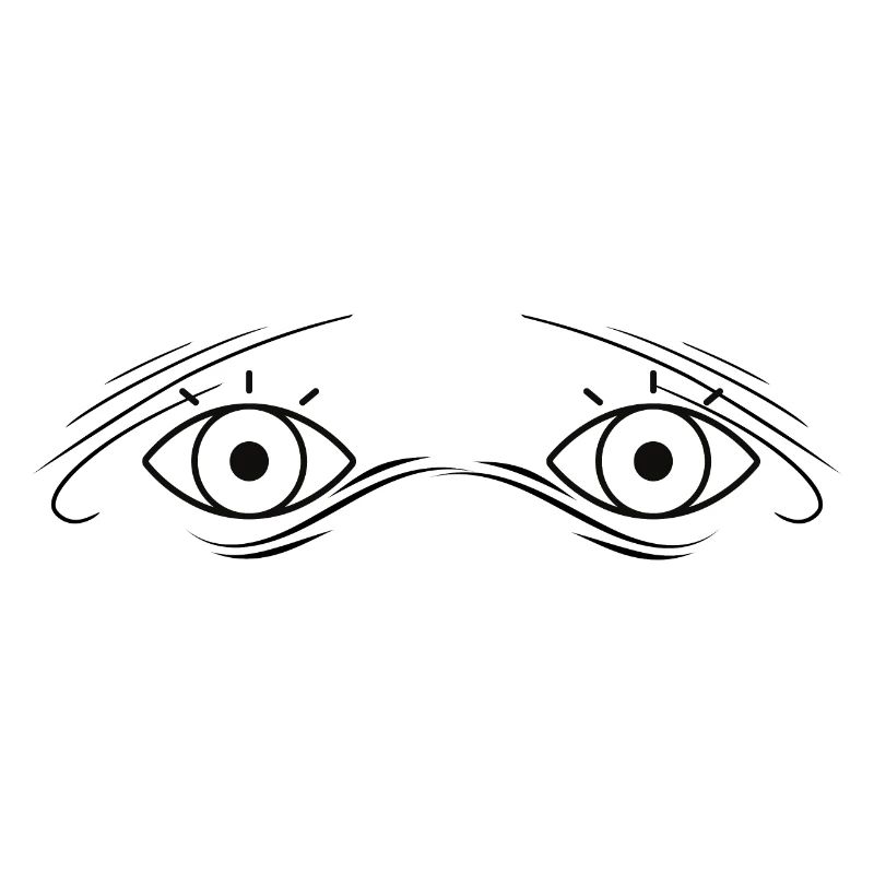 Visage avec yeux