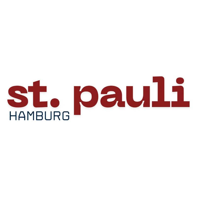 St. Pauli Hambourg beau design simple