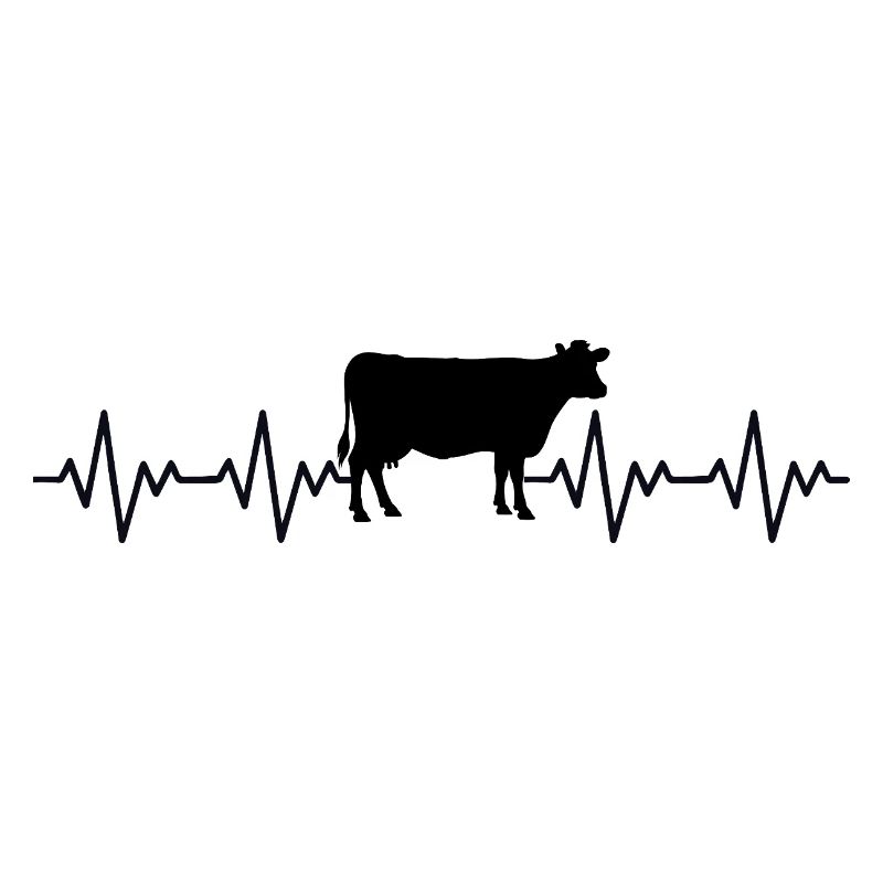 Bauer Kuh EKG Herzschlag