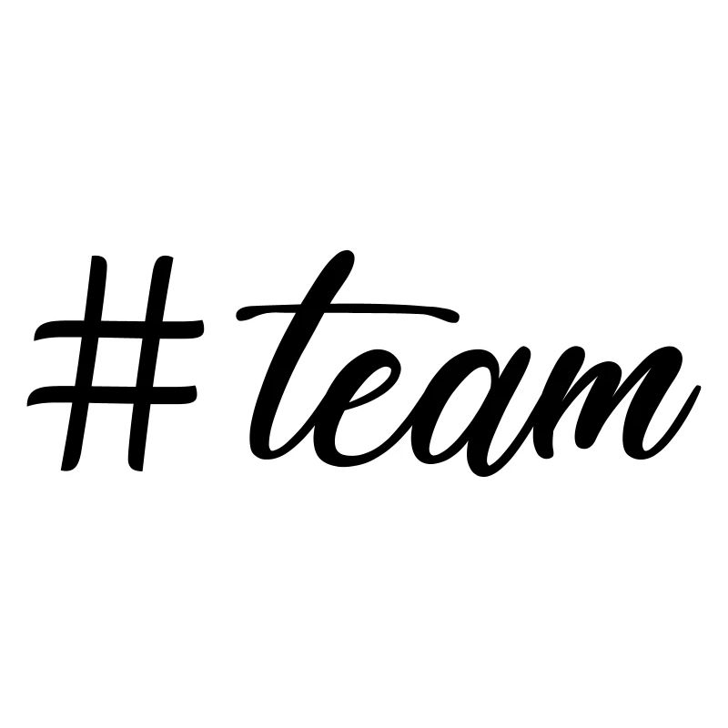 hashtag # team