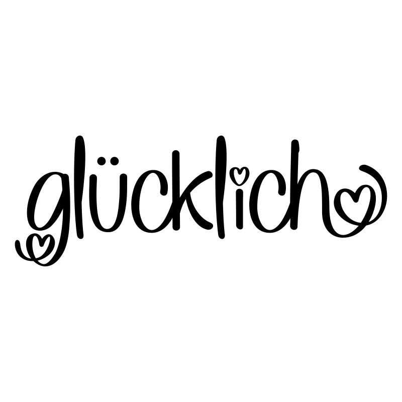 glücklich